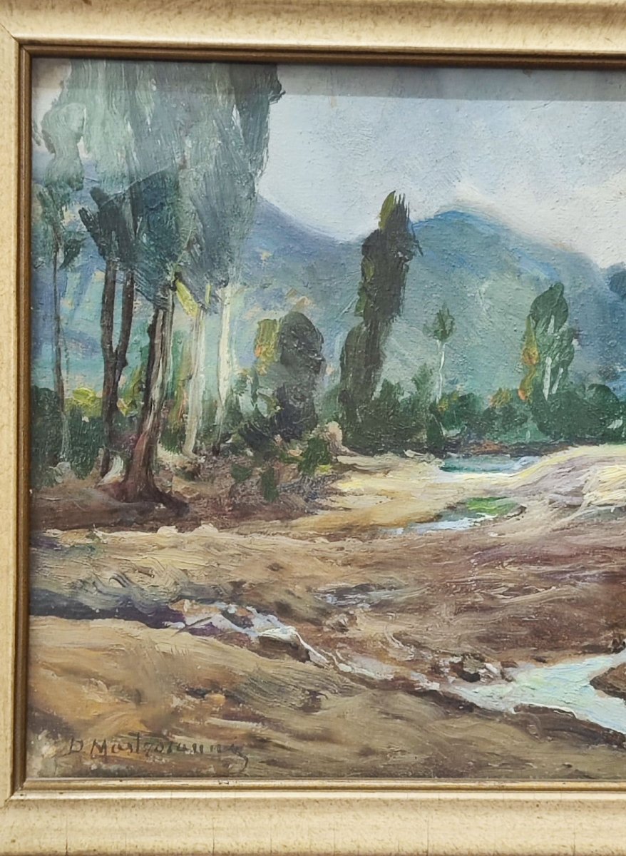 Dipinto ad olio di Domenico Mastroianni -photo-4