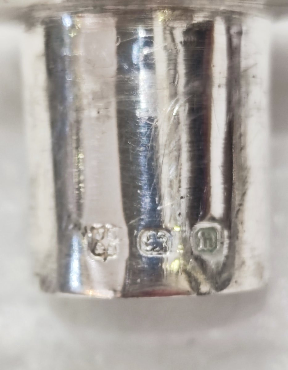 Candelieri in argento Inghilterra XIX secolo -photo-1