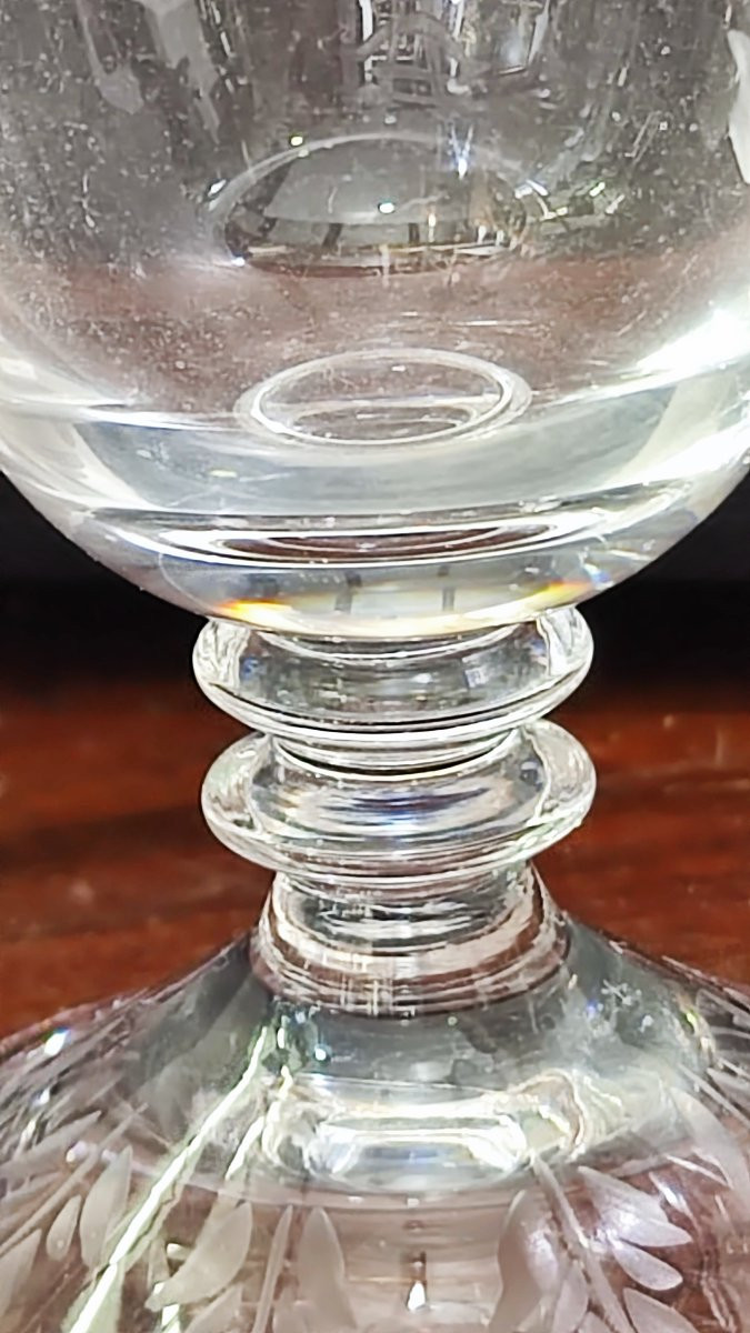 Bicchiere in cristallo della reale Famiglia Savoia -photo-4