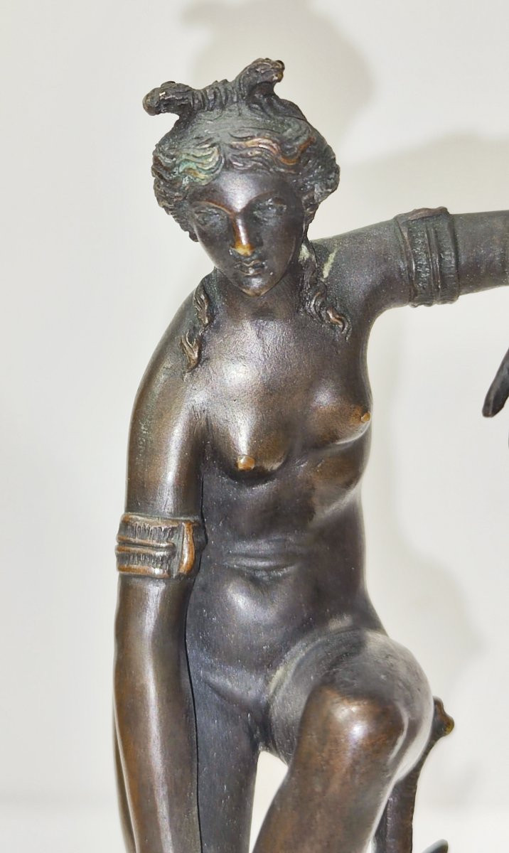 Antica scultura in bronzo di Venere, Grand Tour -photo-2