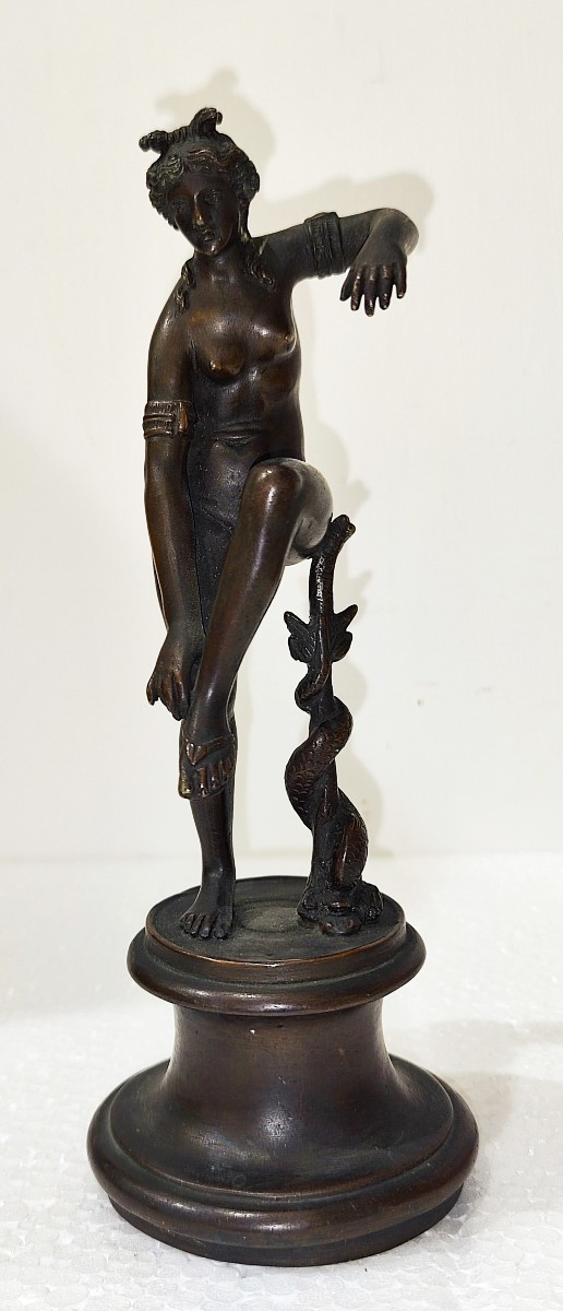 Antica scultura in bronzo di Venere, Grand Tour 