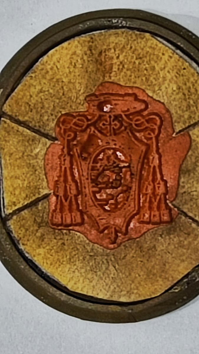 Reliquiario ex Tunica di Sant' Anna del XIX secolo -photo-2