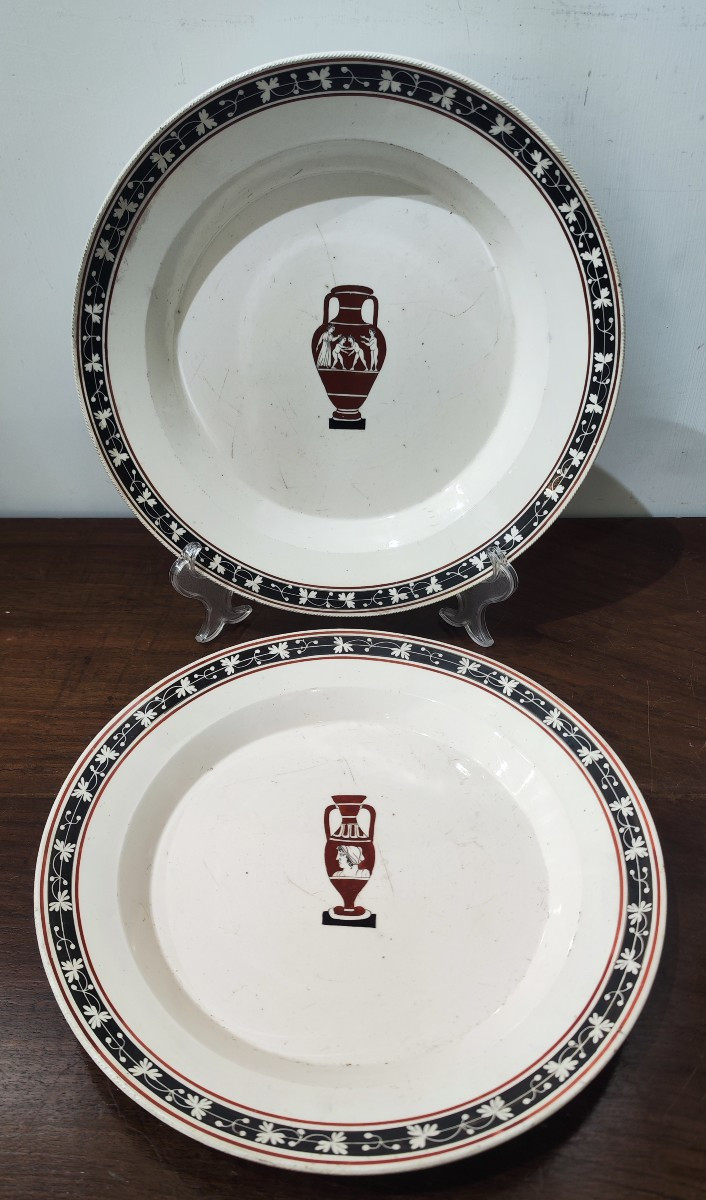 Piatti Del Vecchio Napoli del XIX secolo