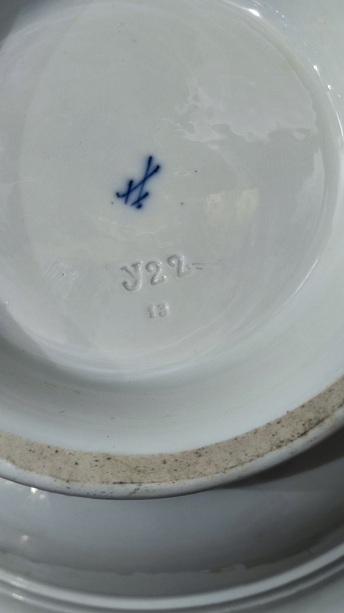 Zuppiera in porcellana di Meissen, kakiemon, del XIX secolo-photo-1