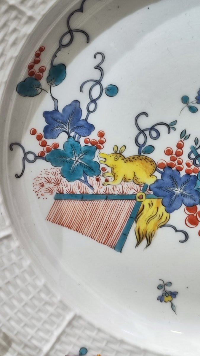 Set di piatti in porcellana di Meissen, kakiemon, del XIX secolo-photo-4