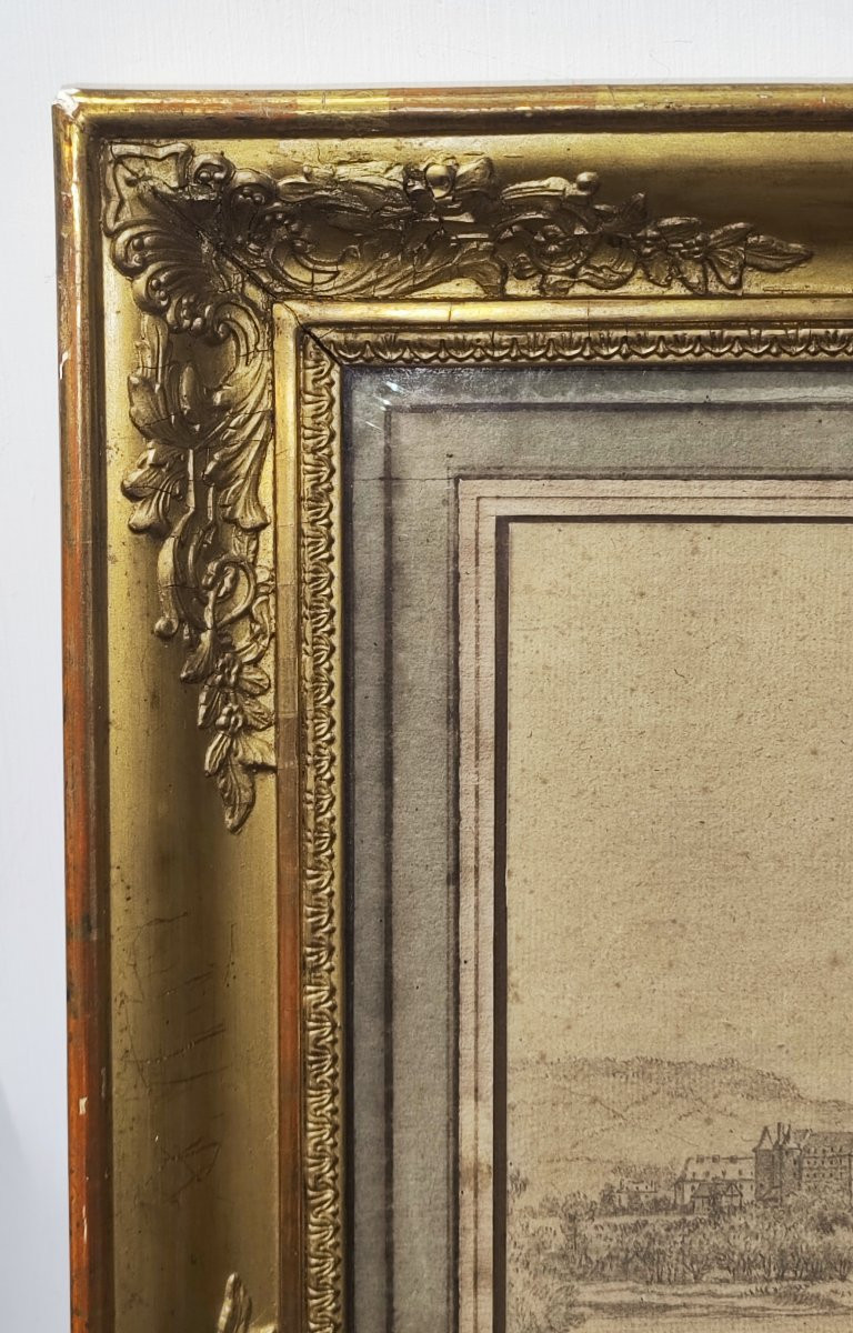 Disegno del XVIII secolo raffigurante il "Vue du Pont de Vernon"-photo-4