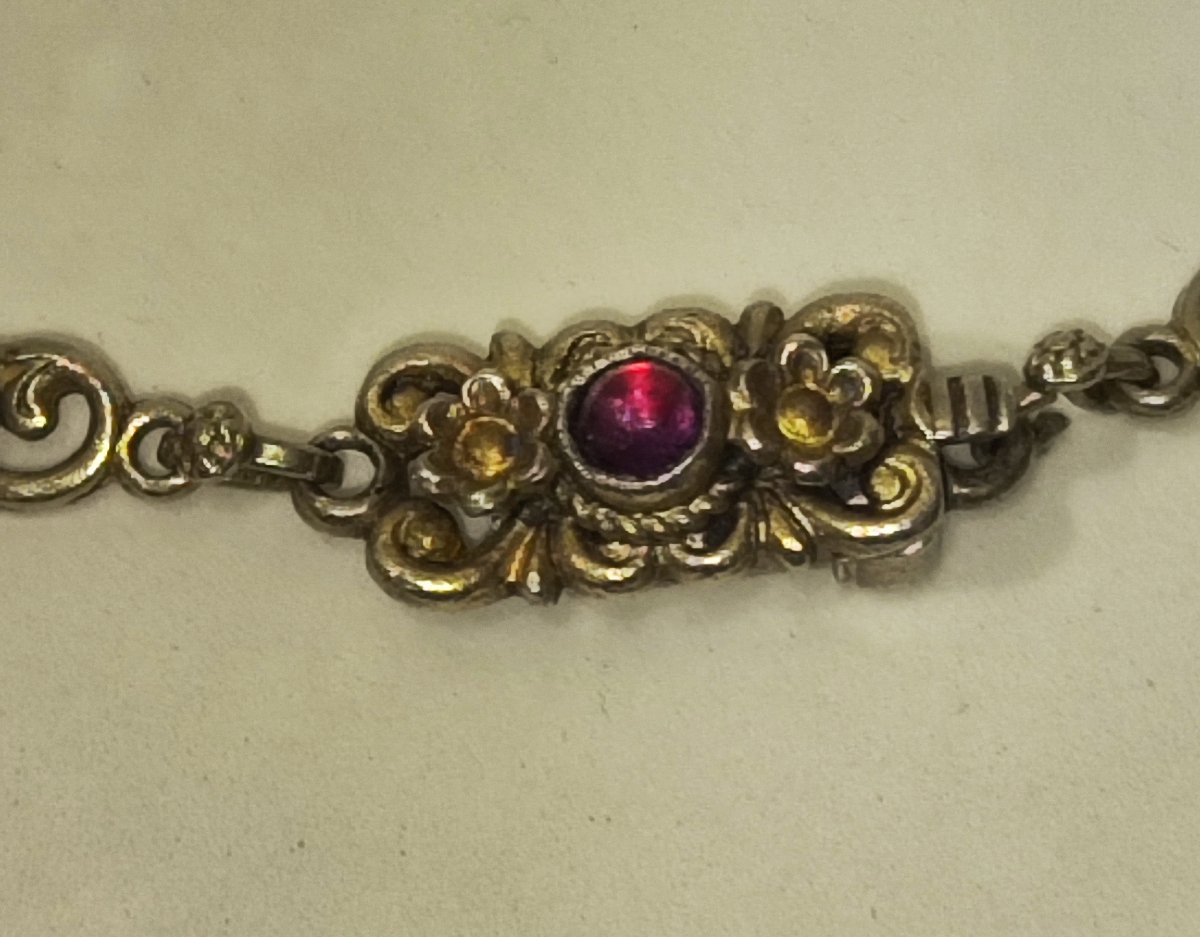 Antica collana austro-ungarica in argento -photo-3