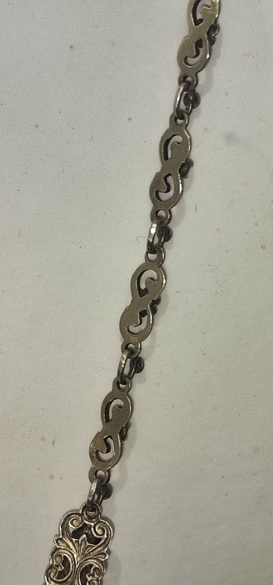 Antica collana austro-ungarica in argento -photo-1