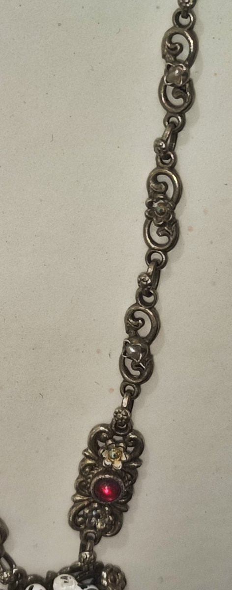 Antica collana austro-ungarica in argento -photo-3