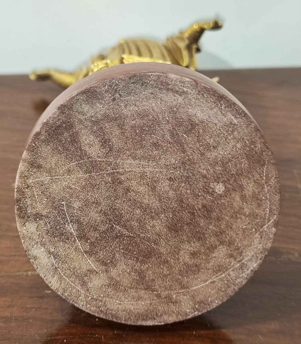 Madonna in bronzo dorato con i quattro evangelisti del XIX secolo -photo-1