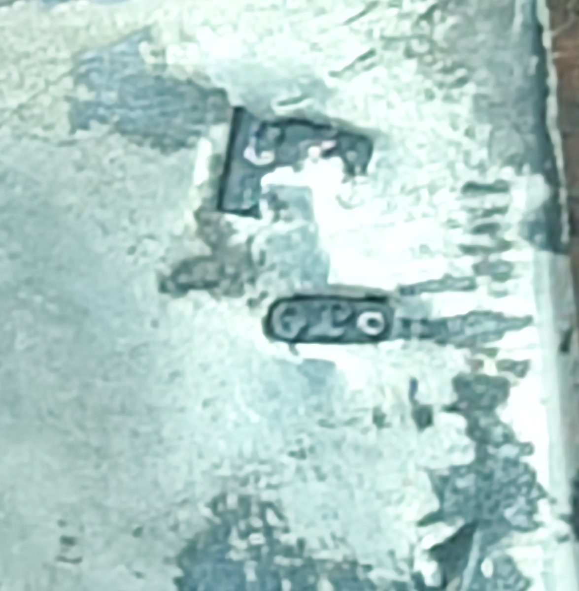 Antico crocifisso in argento, Napoli, del XIX secolo -photo-3