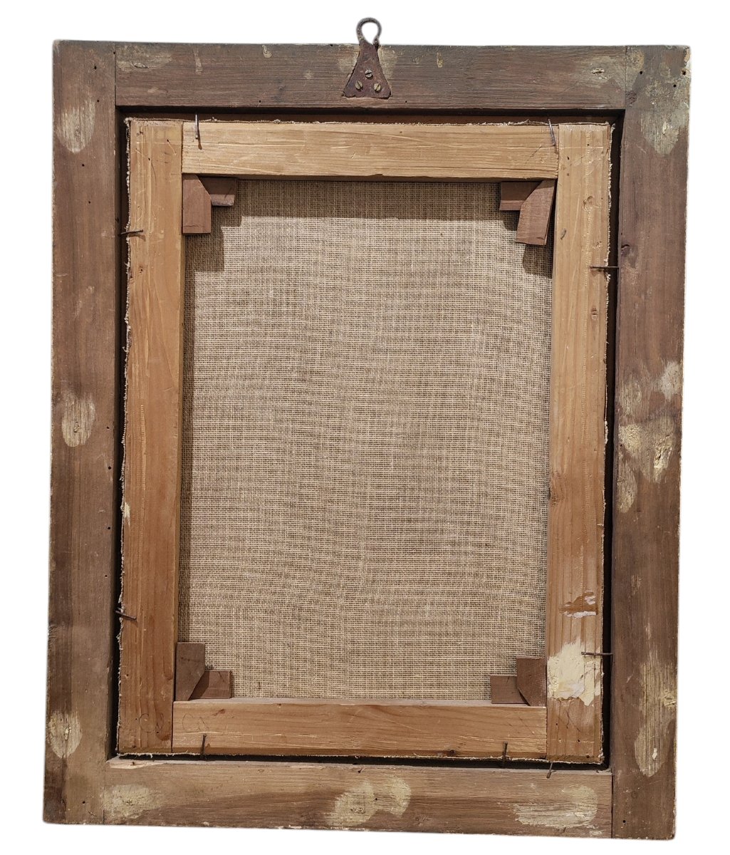 Dipinto della Vergine con il Bambino del XVII secolo -photo-2