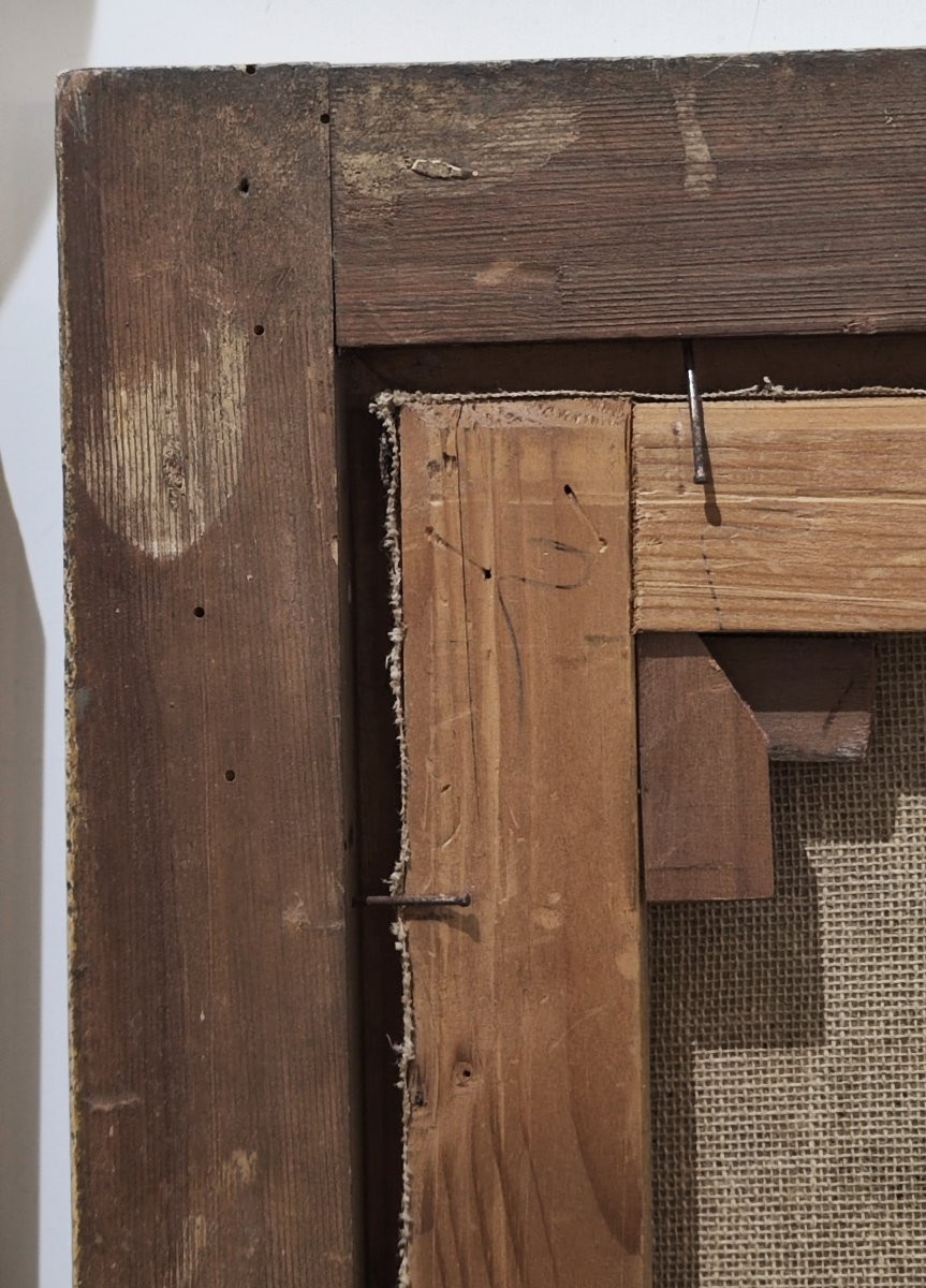 Dipinto della Vergine con il Bambino del XVII secolo -photo-1