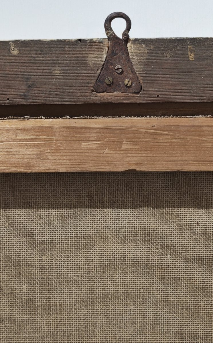 Dipinto della Vergine con il Bambino del XVII secolo -photo-2