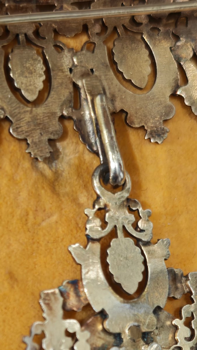 Spilla con moneta di Francesco I di Borbone -photo-3