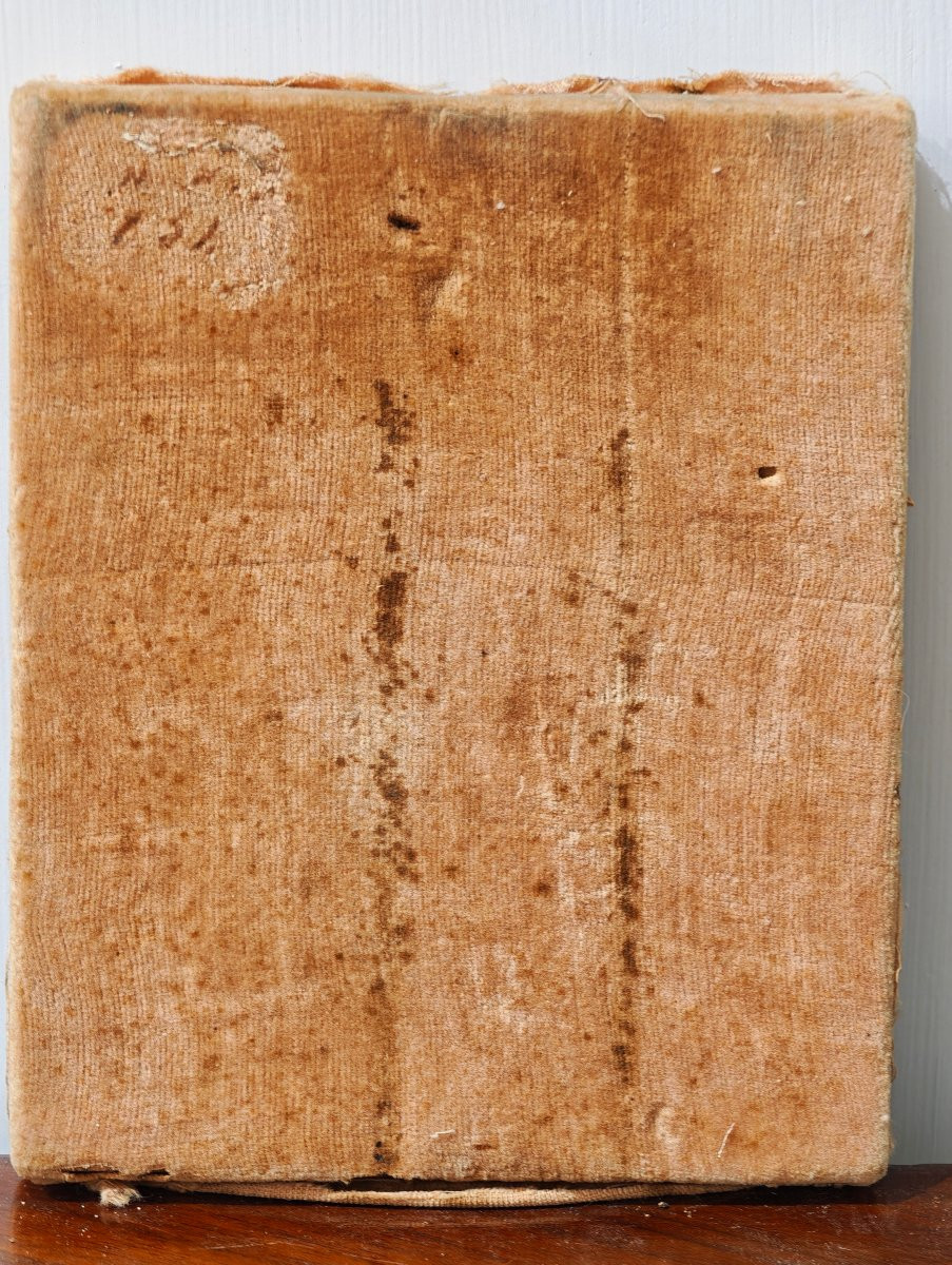 Icona Russa "Madre di Dio di Vladimir" – Mosca 1864 con riza in argento -photo-3