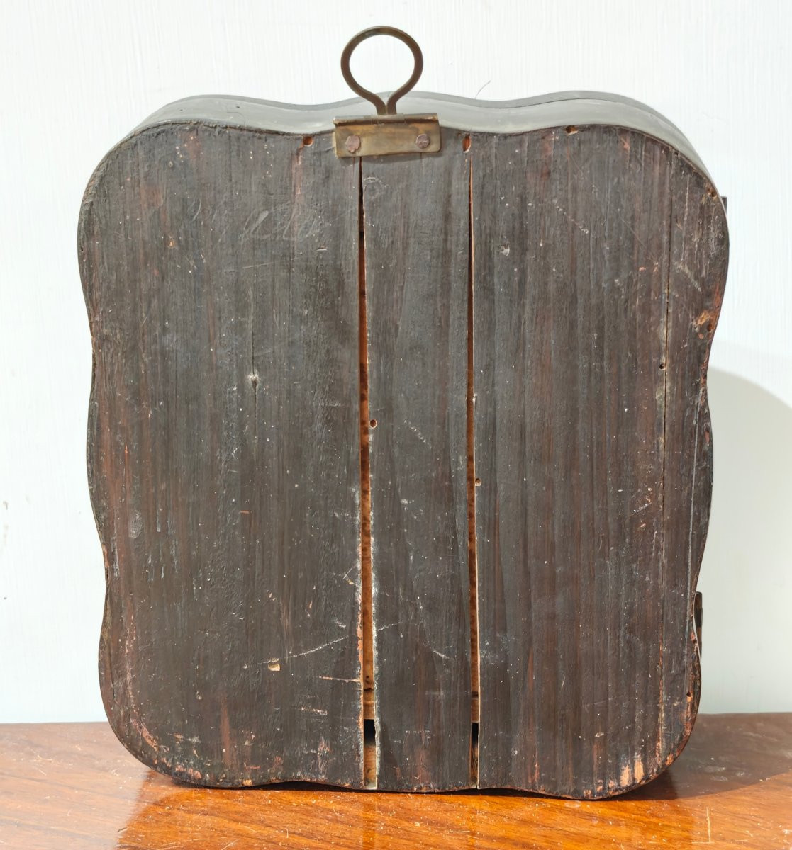 Icona Russa "Madre di Dio di Vladimir" – Mosca 1864 con riza in argento -photo-6