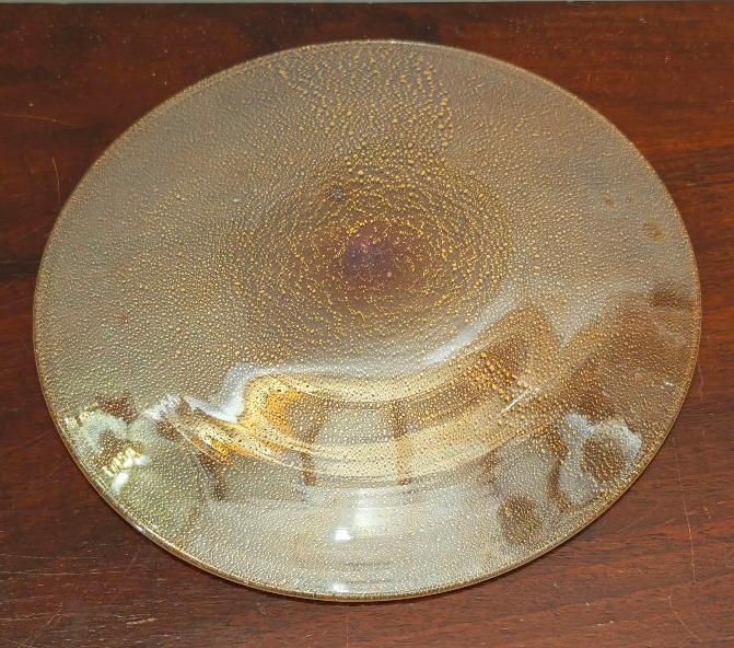 Salsiera con piattino Barovier, Murano 1940 c.-photo-3