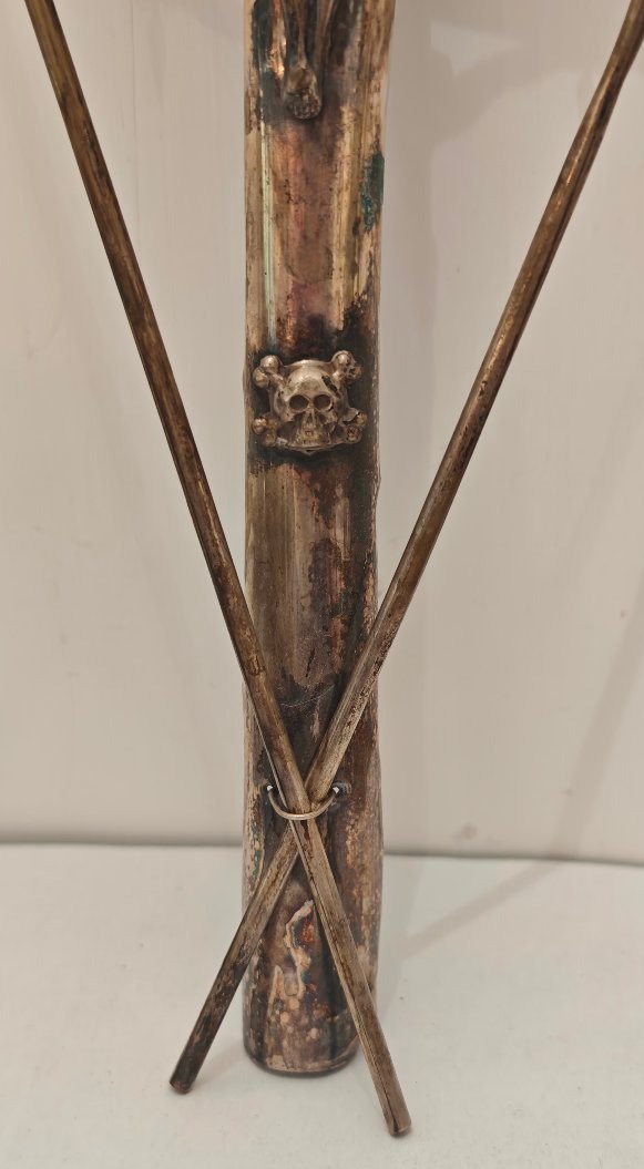 Crocifisso della Passione in argento Italia, XIX secolo-photo-1