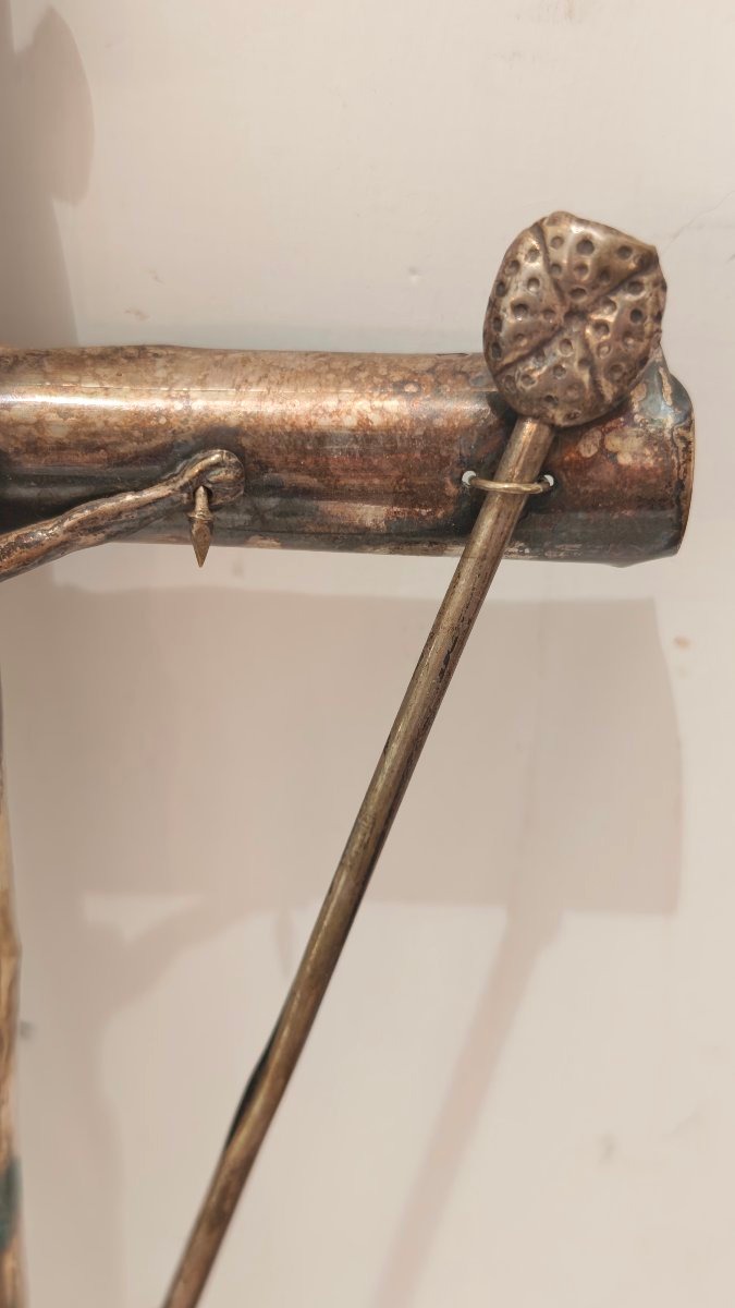 Crocifisso della Passione in argento Italia, XIX secolo-photo-2