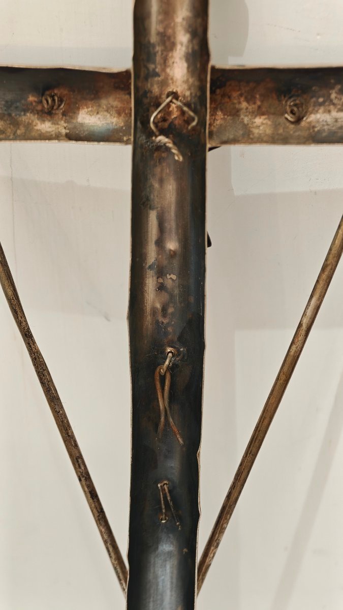 Crocifisso della Passione in argento Italia, XIX secolo-photo-4