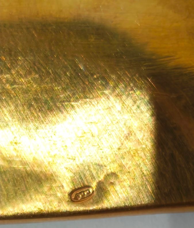 Spilla pendente in micromosaico romano XIX secolo Grand Tour Cane -photo-4