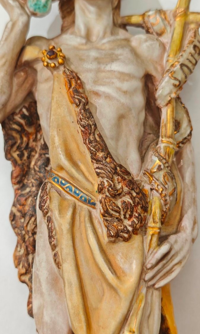 Scultura San Giovanni Battista del Prof. Eugenio Pattarino, Firenze-photo-6