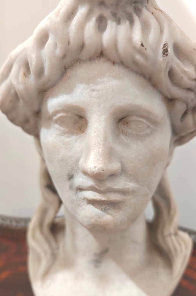 Busto in marmo di Carrara Grand Tour -photo-2