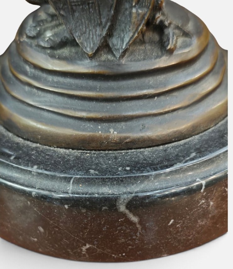 Busto in bronzo dell'Imperatore Francesco Giuseppe I d'Austria -photo-2
