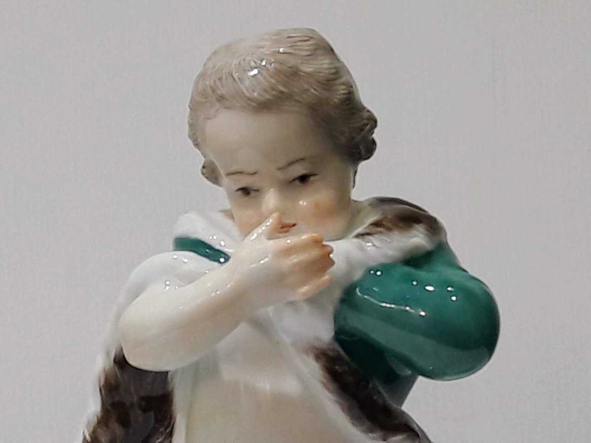 Figurine En Porcelaine De Meissen-photo-2