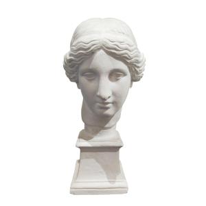 Busto in gesso stile neoclassico della Venere di Milo 