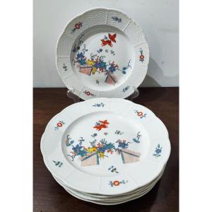 Set di piatti in porcellana di Meissen, kakiemon, del XIX secolo