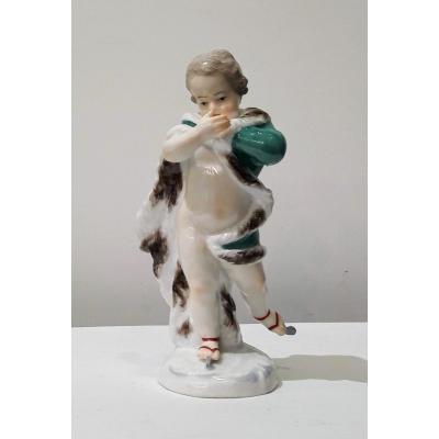 Figurine En Porcelaine De Meissen
