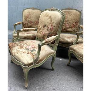 Suite Of 4 Style Armchairs