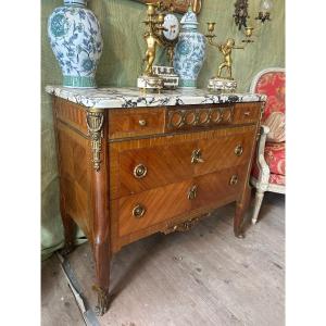 Marquetry Chest Of Drawers 