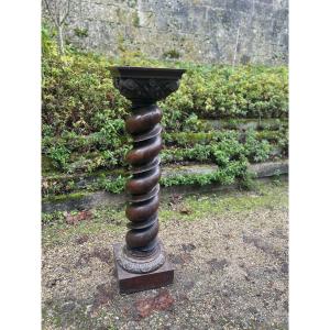 Turned Wooden Saddle