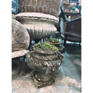 Pair Of Stone Vases