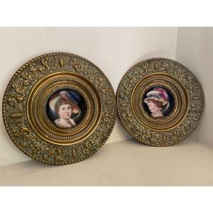 Pair Of Decorative Plates