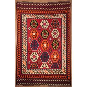 Kilim Gashghai Kashkuli Iran 240 X 160 Cm