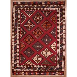 Kilim Gashghaï Kashkuli Iran 216 X 157 Cm
