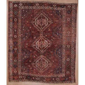 Carpet Shiraz Gashghaï Iran 190 X 160 Cm