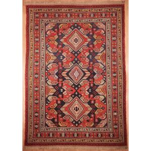 Iranian Azerbaijan Soumak Kilim 242 X 170 Cm