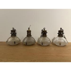 Holophanes 4 Industrial Lamps