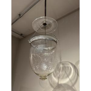 Large 19th Century Glass Lantern