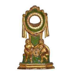 1st Empire Watch Holder In Gilded Wood With Gold Leaf