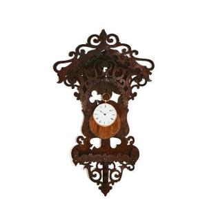 Popular Art Watch Holder In Old 20th Century Wood