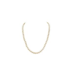 White Cultured Pearl Necklace
