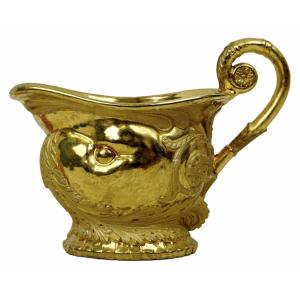 Paris Porcelain Milk Jug - Chanou Workshop - Early 19th Century