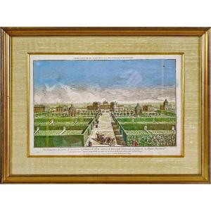 The Pleasure House Of The Countess Of Bestoucheff In St. Petersburg - 18th-century Engraving