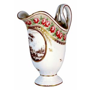 Hanap Milk Jug -porcelain Of Paris - Ep. XVIIIth - Louis XVI
